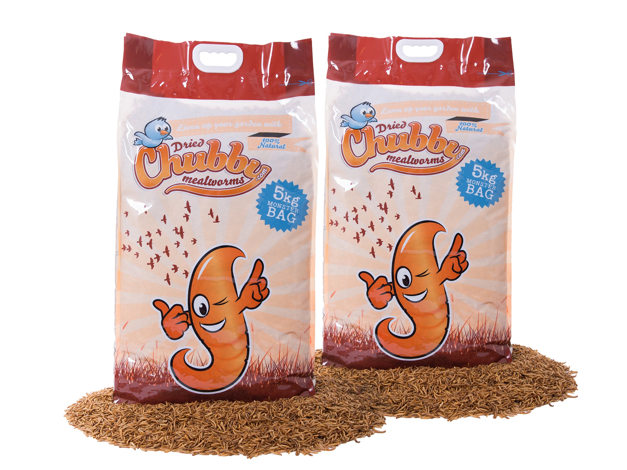 10Kg Chubby Dried Mealworms