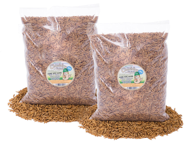 10Kg Chubby Dried Black Solider Fly Larvae