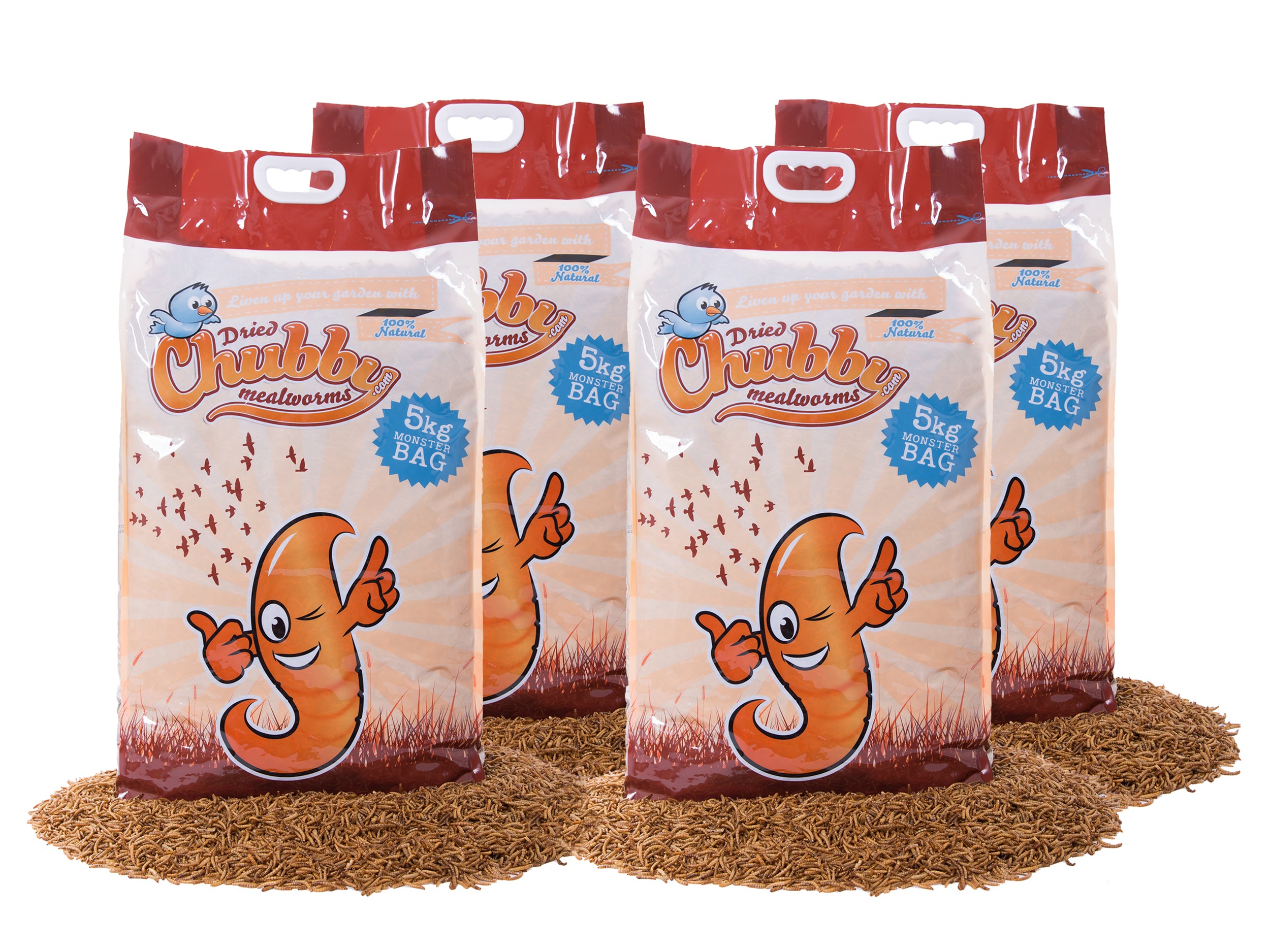 20Kg Chubby Dried Mealworms