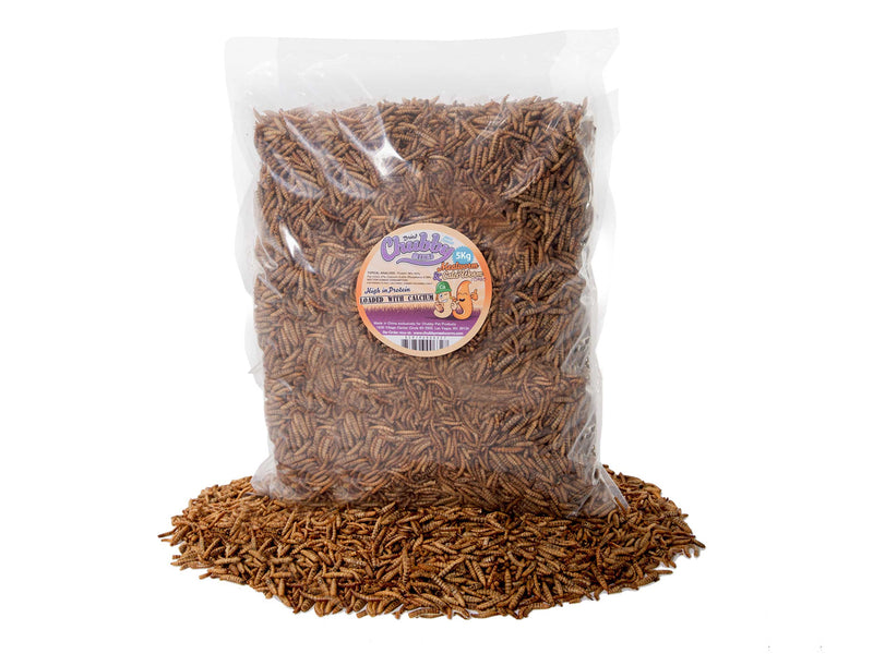 5Kg Chubby Dried Mealworm & Black Soldier Fly Mix